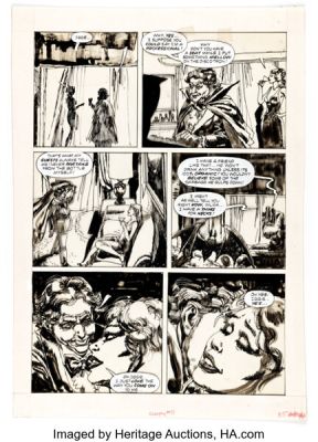 Leo Durañona Creepy #111 "Blood-Lust" Story Page 3 Original Art (Warren, 1979).