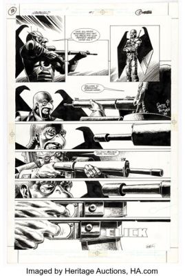 Timothy Truman Hawkworld #1 Story Page 18 Original Art (DC, 1989). | Heritage
