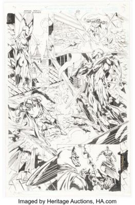 Sal Velluto and Steve Geiger Silver Surfer: Loftier Than Mortals #2 Dr. Doom Story Page 22 Original Art (Marvel/Marvel Remix, 1999).
