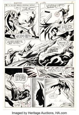 Irv Novick and Frank McLaughlin Batman #331 Story Page 10 Original Art (DC, 1981). | Heritage