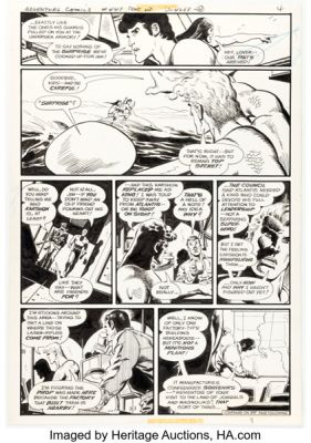 Jim Aparo Adventure Comics #447 Story Page 3 Original Art (DC, 1976). | Heritage