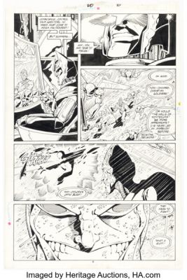 Ron Lim and Bruce Patterson Marvel Comics Presents #20 Story Page 6 Original Art (Marvel, 1989). | Heritage