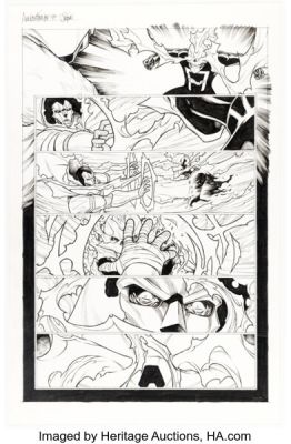 Jim Towe Avengers Forever #11 Story Page 15 Original Art (Marvel, 2023).
