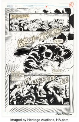 Bob McLeod and Harry Candelario Venom: The Enemy Within #3 Story Page 5 Original Art (Marvel, 1994). | Heritage