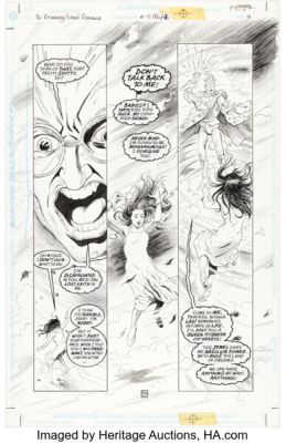 Peter Doherty and Tayyar Ozkan The Dreaming #12 Story Page 16 Original Art (DC/Vertigo, 1997).