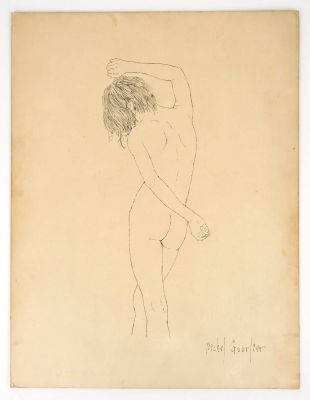 Gourlier Michel Illustration... | GOURLIER Michel Illustration représentant un jeune... | Vermot et Associés