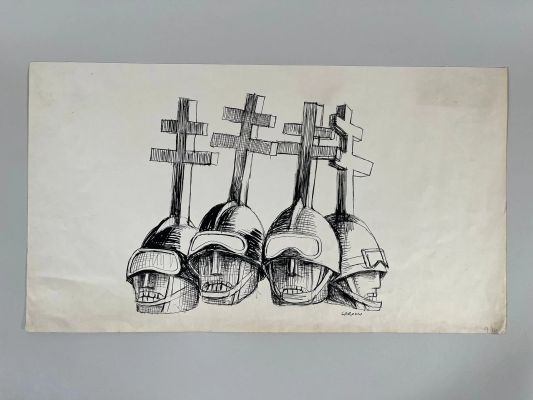 Jacques-Armand Cardon (1936-1975) | Les 4 CRS, vers 1968 | misc / divers