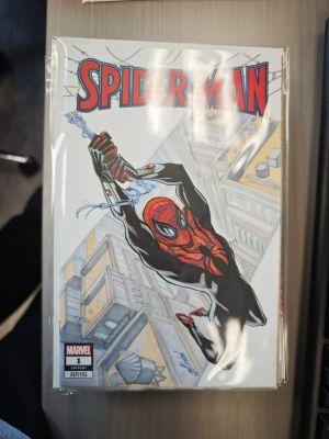Bill Cao | Spider-Man Blank Cover by Alonso | Raremarq (Buy It Now)
