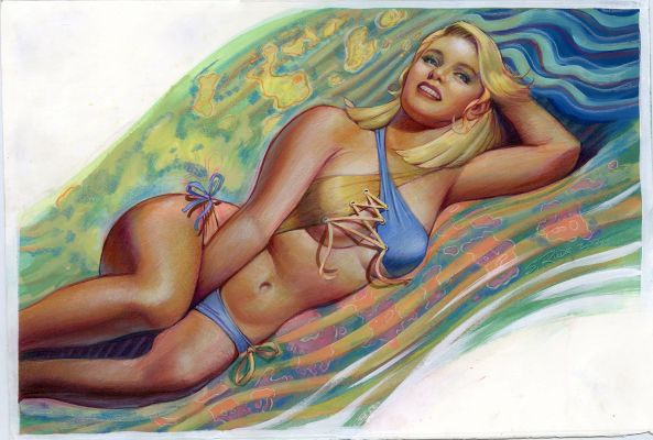 Steve Rude | Sundra "Sunny Honey" Bikini Clad | Steve Rude