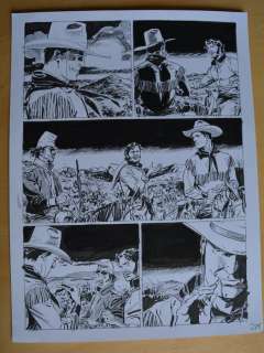 Tex #5 - B. Brindisi - tavola originale - Page volante - (2019) | Catawiki