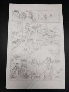 PLANCHE ORIGINALE LA GESTE DES CHEVALIERS DRAGONS TOME 5 P2 PREMIERE VERSION - CHRISTIAN PATY