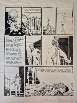 [Bd] Baudoin Edmond... | Lot 297 - [BD] BAUDOIN Edmond (né en 1942) Planche originale... | Nice Enchères