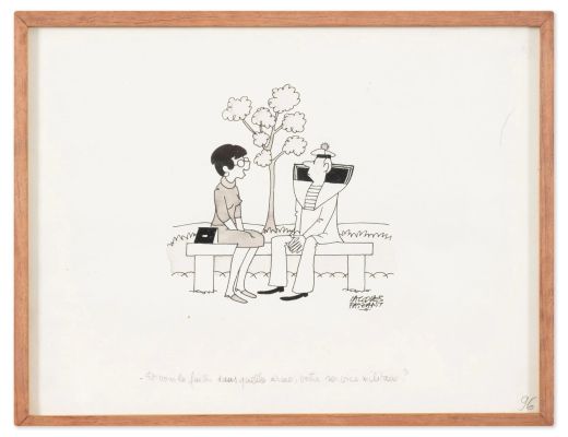 Jacques Faizant... | Lot 17 - Jacques FAIZANT (1918-2006) Et vous faites dans quelle... | Drouot Estimations