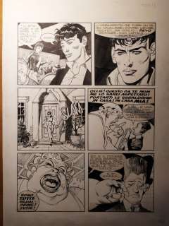 Dylan Dog albo gigante n. 2 - Tavola originale Carlo Ambrosini "Angoscia" - Loose page - (2006)