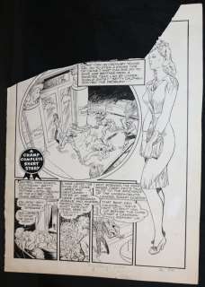 Arthur Cazeneuve, Pierce Rice - Champ Comics #21 P.50 - La - ‘City Girl‘ Title Splash - 1942