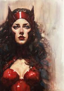 BRIAN HABERLIN - Created for auction, 9x12