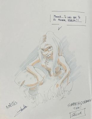 SEGUR Thierry Légendes... - Lot 509 - SEGUR Thierry Légendes des contrées oubliées Dédicace...