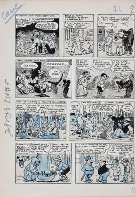 Forton, Louis (1879-1934) Les... | FORTON, Louis (1879-1934) Les pieds nickelés. Encre... | Coutau Bégarie