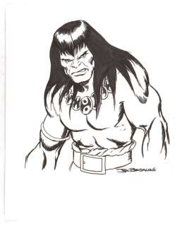 Conan The Barbarian - an original artwork by Jon Bogdanov. | Ewbank’s