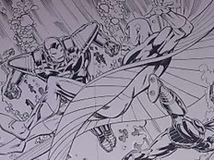 Bob Layton- Dave Ross planche originale 22x17 - Iron Man Redux #1 - Loose page - First edition - (2013) | Catawiki