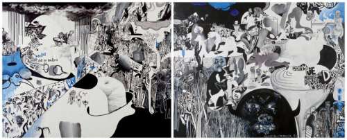 Ricardo Mosner & Patrice Killoffer | L’Enfer & l’enfer Techniques mixtes | Millon