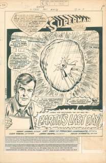 Action Comics Superman - Vol 1 #478 - Original Artwork by Curt Swan, Frank Chiaramonte - Loose page - First edition - (1977) | Catawiki