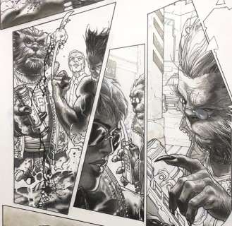 X-Men - Simone Bianchi - Originele pagina X-Men - Original Art - (2008) | Catawiki