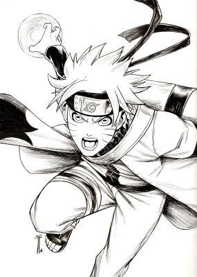 Serg Acuna | Naruto Illustration | Kirby’s Comic Art