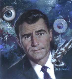 Harley Brown - ROD SERLING TWILIGHT ZONE, Filmfax cvr #75