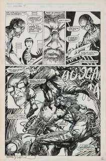 Barry Windsor-Smith original artwork for Weapon X #80 Page 2. | Profiles in History