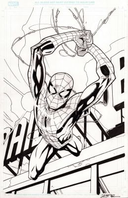 SPIDER-MAN FROM YOUR FRIENDLY NEIGHBORHOOD SPIDER-MAN ARTIST ERIC GAPSTUR | Comix Art Studio