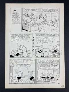 Topolino n. 639 - Scarpa tavola originale "Paperino e la formula della ricchezza" - Loose page - (1968) | Catawiki