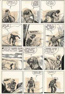 Hugo Pratt - tavola originale "Junglemen!" - First edition - (1963) | Catawiki