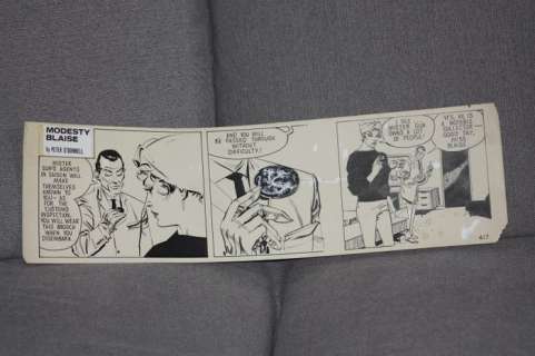 Holdaway, Jim - Original strip - Modesty Blaise - (1964) | Catawiki