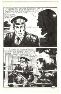 Kriminal #300 - Magnus - original page "Le Bare di Ghiaccio" - Loose page - (1971) | Catawiki