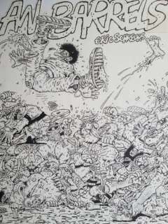 Schreurs, Eric - Originele cover - Geharrebar 2 - An Barrels - (1983) | Catawiki