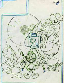 journal de Mickey - Dessin Original - - L’attrape sourires - Loose page - First edition - (1972) | Catawiki
