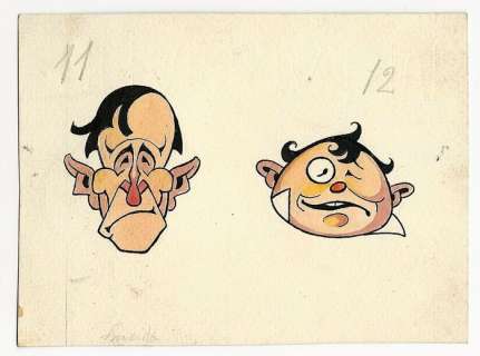 Antonio Rubino - illustrazione originale per pubblicazione Anni ’30 - Loose page | Catawiki