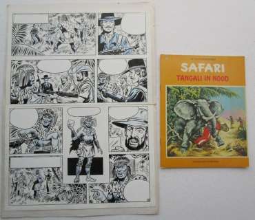 Safari 20 - Originele pagina (p.17) - Tangali in nood - (1973) | Catawiki
