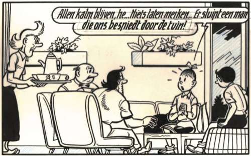 Suske en Wiske - De zingende zwammen / Les Champignons chanteurs - Originele pagina - (p.11) - met luxe groot formaat hc - (1960/2020) | Catawiki