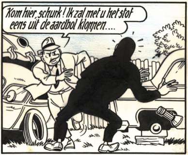 Suske en Wiske - De zingende zwammen / Les Champignons chanteurs - Originele pagina - (p.30) - met luxe groot formaat hc - (1960/2020) | Catawiki