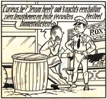 Suske en Wiske - De zingende zwammen / Les Champignons chanteurs - Originele pagina - (p.38) - met luxe groot formaat hc - (1960/2020) | Catawiki