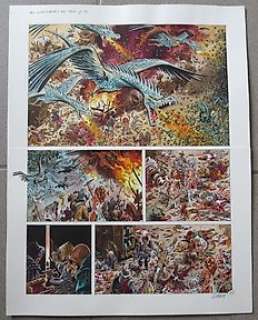 Dany - Planche originale en couleur (p.30) - Les Guerrières de Troy T.1 - Yquem le généreux - (2016) | Catawiki