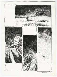 Enrique Breccia - Tavola originale - Storia Horror - Anni ’90 - Loose page | Catawiki