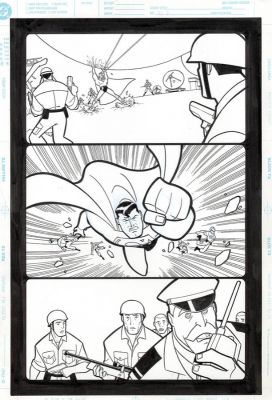 Carlo Barberi | Justice League Unlimited Issue 1 | Comic Art Source