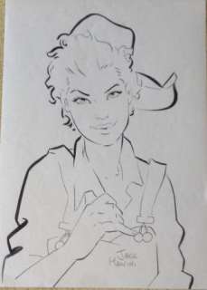 Manini | Manini illustration originale d’une mécanicienne | JeanMichel.net