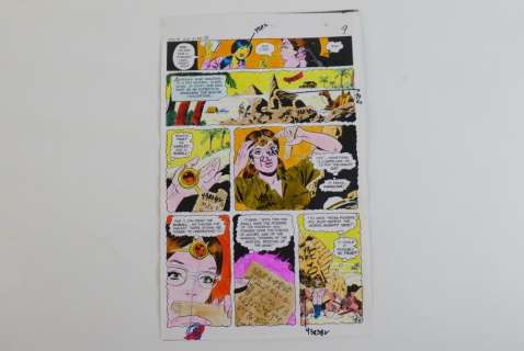 Isis #1 Original Comic Art | Bodnars Auction