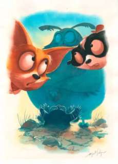 Thibault Prugne | 19 – Renard, la letttre et les affreux | La Galerie de la Bande Dessinée