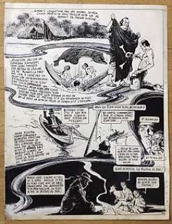 Clavé, Florenci - Planche originale - L‘Ile des Pins - (1984)