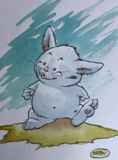 Masbou - Dessin original en couleur - De Cape et de Crocs - Armand Raynal de Maupertuis | Catawiki